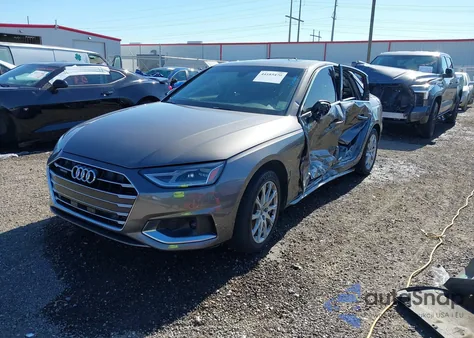 2021 Audi A4 Premium 40 Tfsi Quattro S Tronic из США, поврежденный, VIN WAUABAF47MA015364